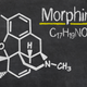 Imagen: fórmula química de la morfina. Zerbor / Shutterstock